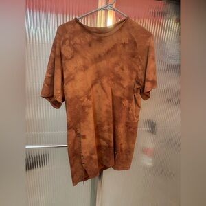 Lululemon Tie Dye Athletic T Shirt